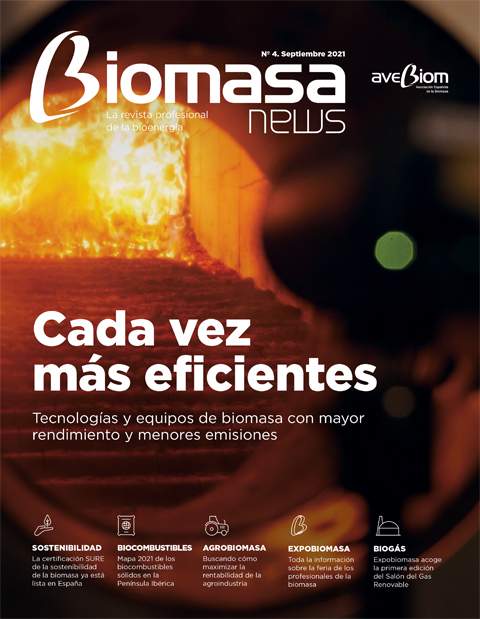 Biomasa News de AVEBIOM 4 septiembre 2021