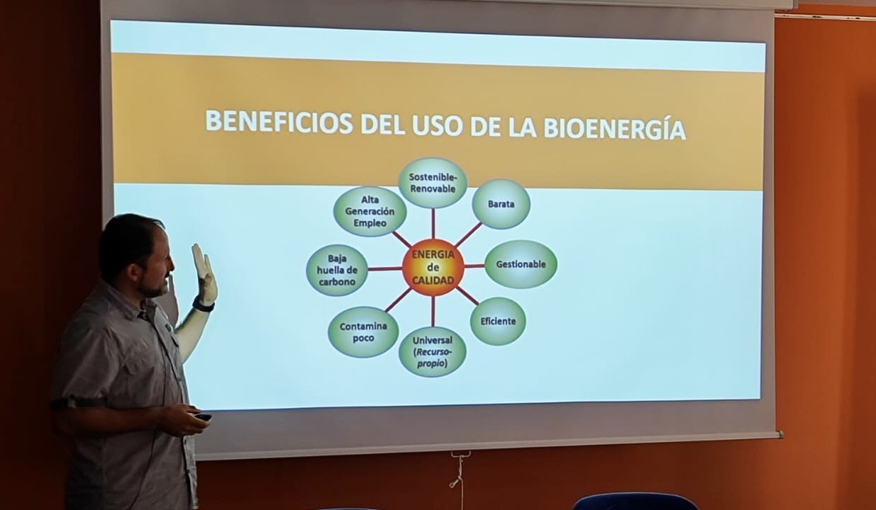 Daniel Garcia, iD de avebiom, en biopirineos 2025