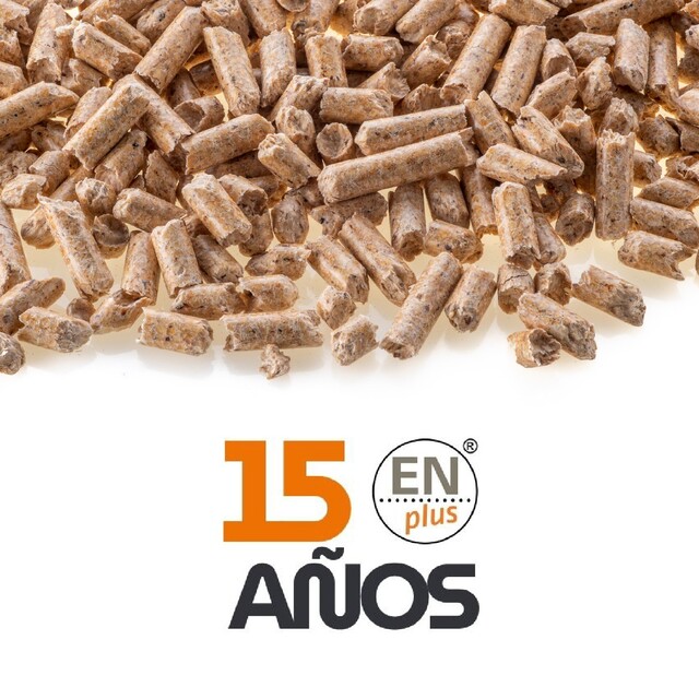 15 aniversario certificacion pellet enplus