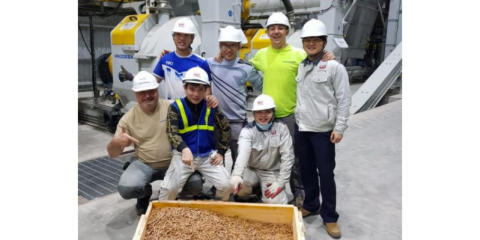Fabrica de pellets de Prodesa en Vietnam