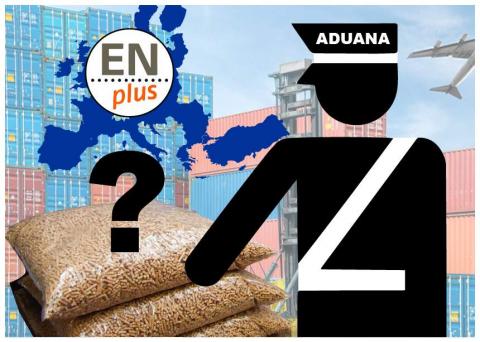 Control fraude pellet enplus aduana UE
