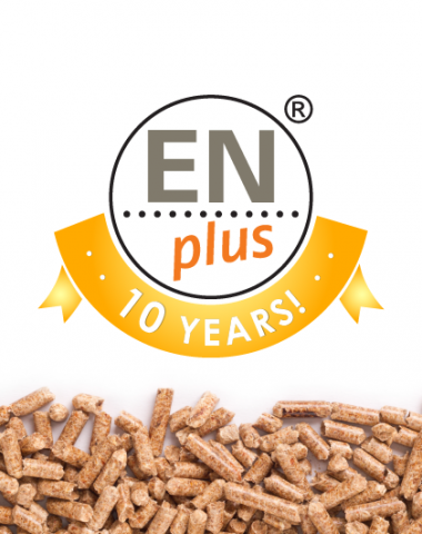 10 aniversario certificacion pellet ENplus