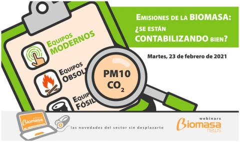 webinar sobre contabilidad de emisiones de la biomasa