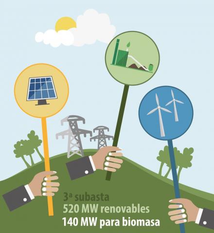 140 MW para biomasa en 3 subasta renovables 2022