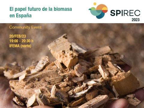 jornada sobre biomasa en SPirec 2023